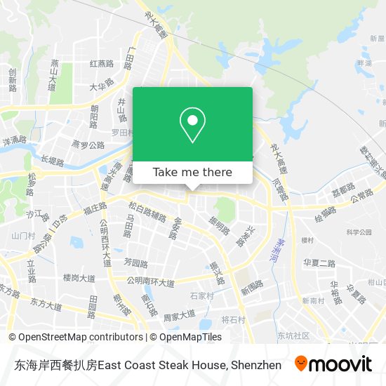 东海岸西餐扒房East Coast Steak House map