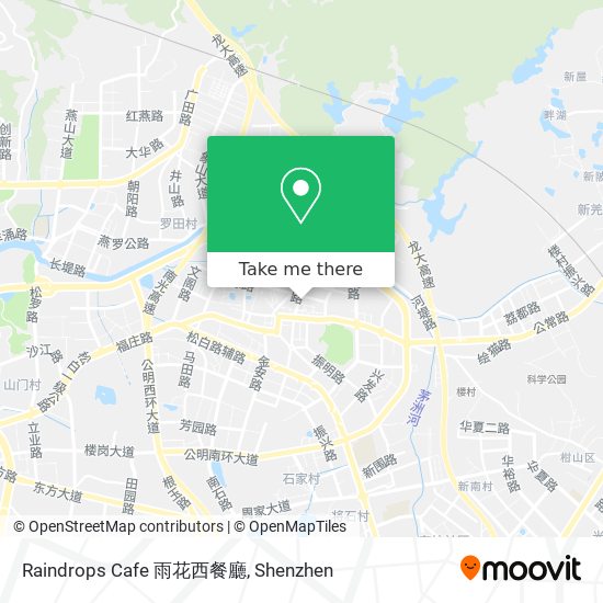 Raindrops Cafe 雨花西餐廳 map