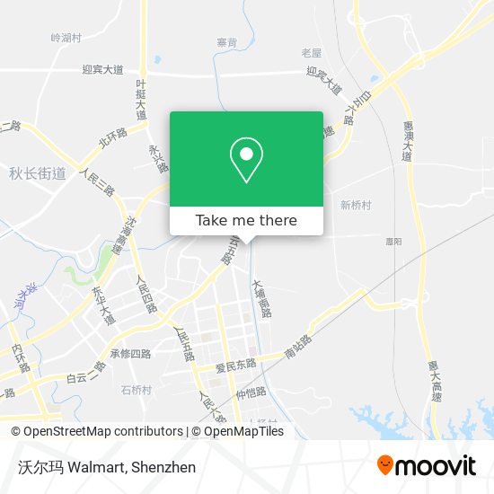 沃尔玛 Walmart map