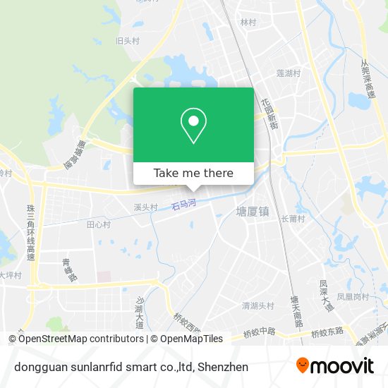 dongguan sunlanrfid smart co.,ltd map