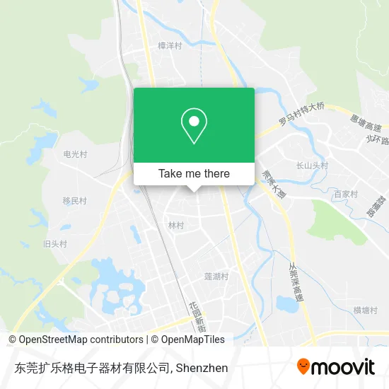 东莞扩乐格电子器材有限公司 map