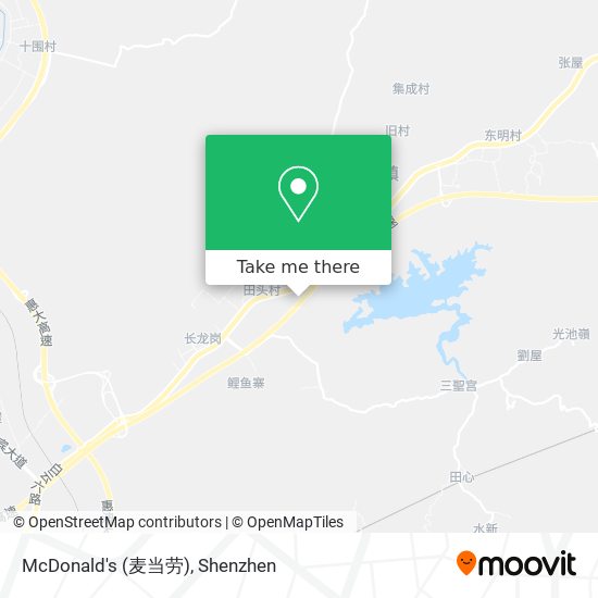 McDonald's (麦当劳) map