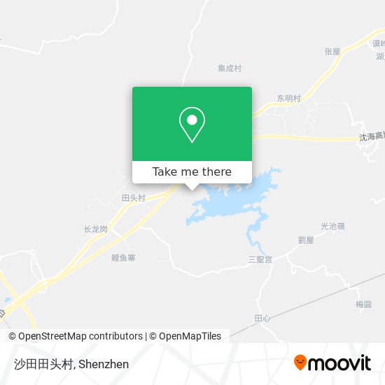沙田田头村 map