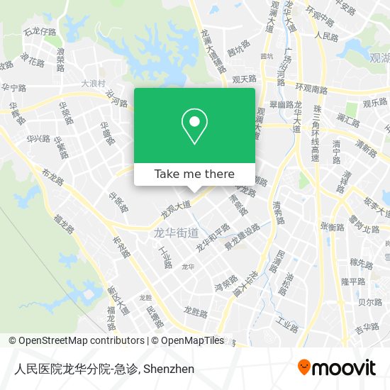 人民医院龙华分院-急诊 map