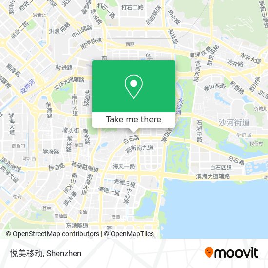 悦美移动 map
