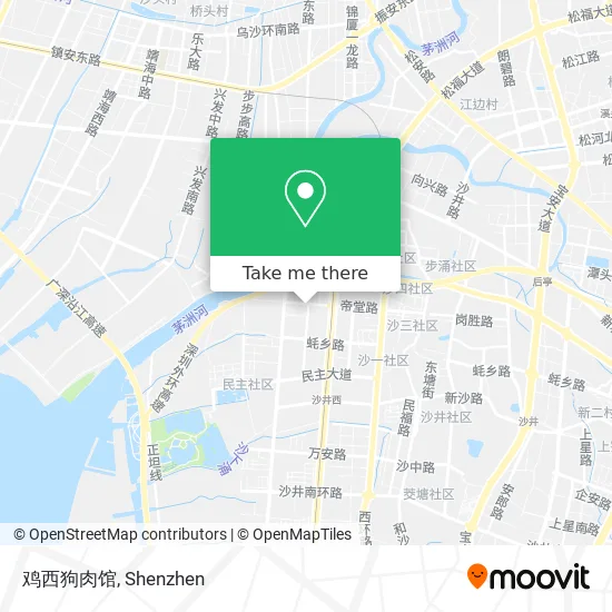 鸡西狗肉馆 map