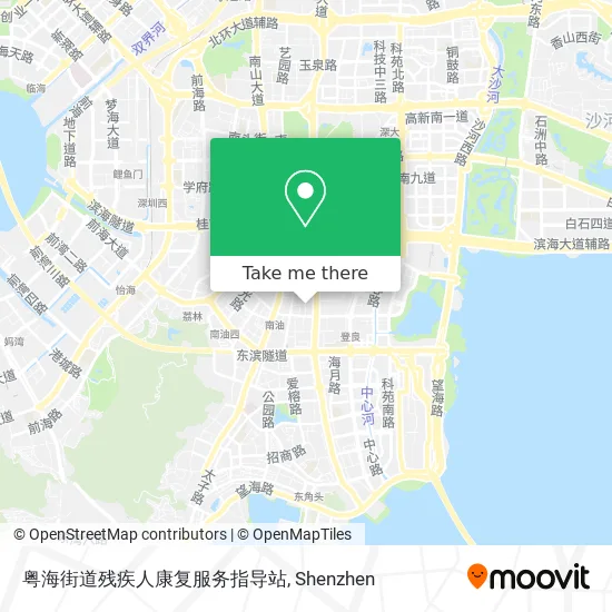 粤海街道残疾人康复服务指导站 map