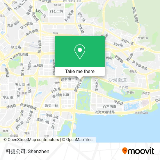 科捷公司 map