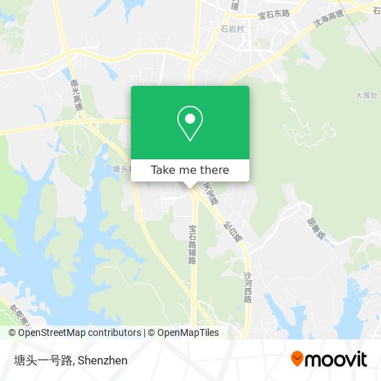 塘头一号路 map