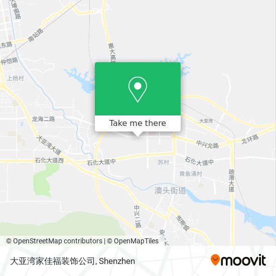大亚湾家佳福装饰公司 map