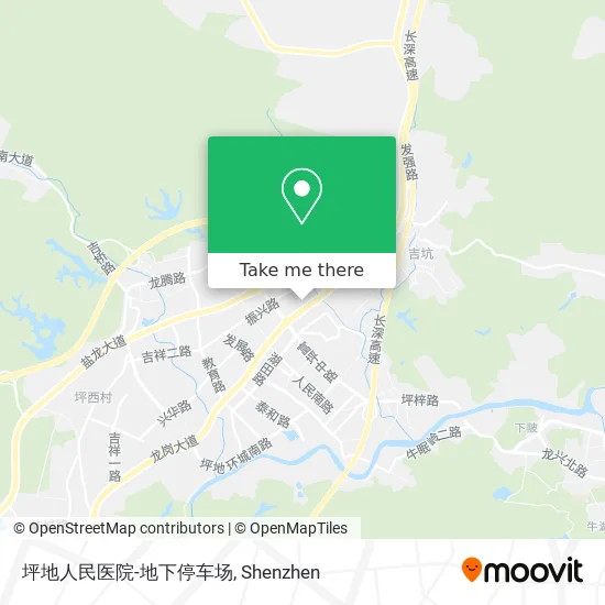 坪地人民医院-地下停车场 map