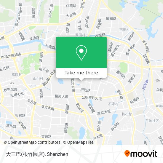 大三巴(根竹园店) map