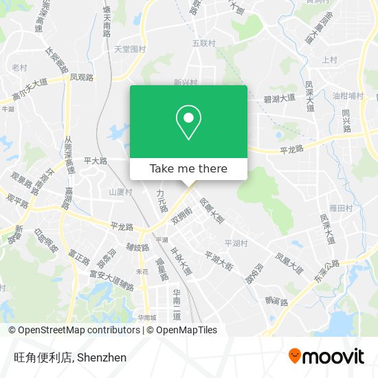 旺角便利店 map