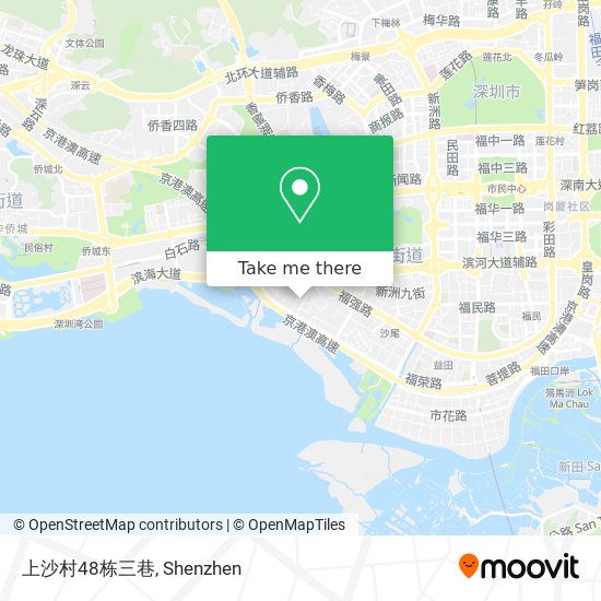 上沙村48栋三巷 map