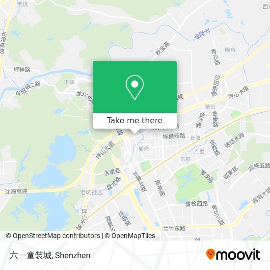 六一童装城 map