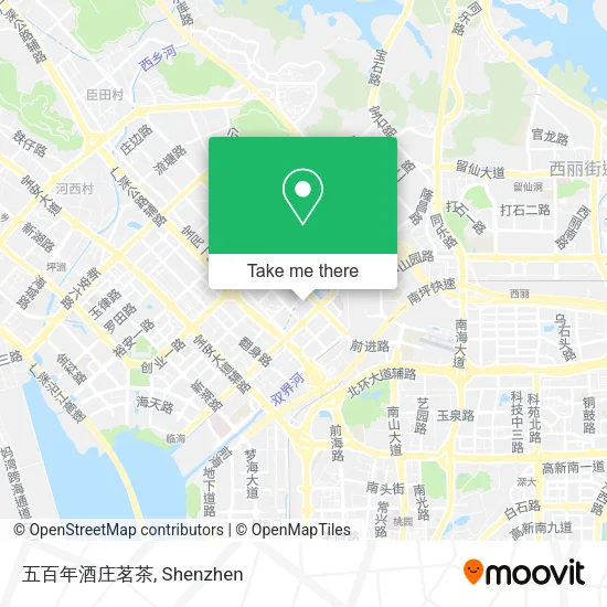 五百年酒庄茗茶 map