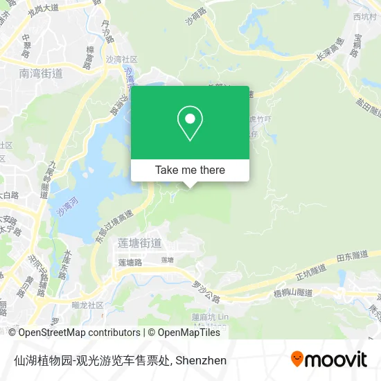 仙湖植物园-观光游览车售票处 map