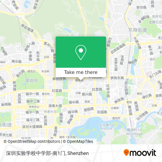 深圳实验学校中学部-南1门 map