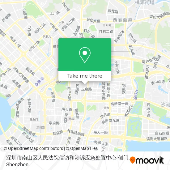 深圳市南山区人民法院信访和涉诉应急处置中心-侧门 map