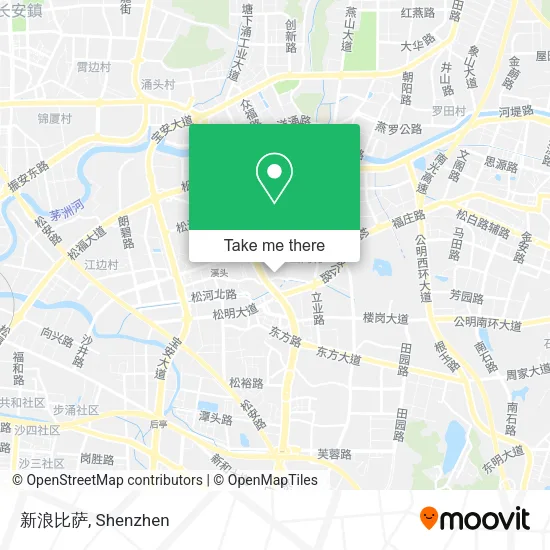 新浪比萨 map