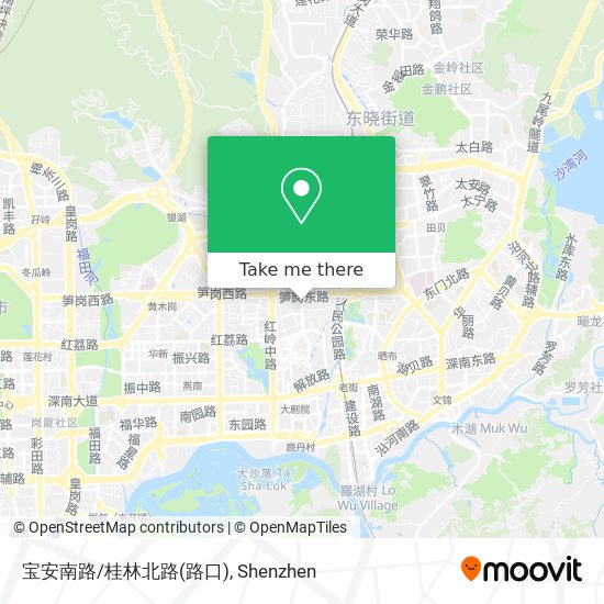 宝安南路/桂林北路(路口) map