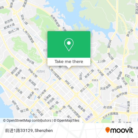 前进1路33129 map