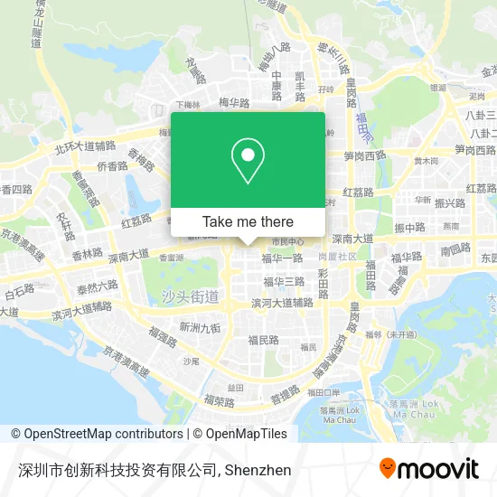 深圳市创新科技投资有限公司 map