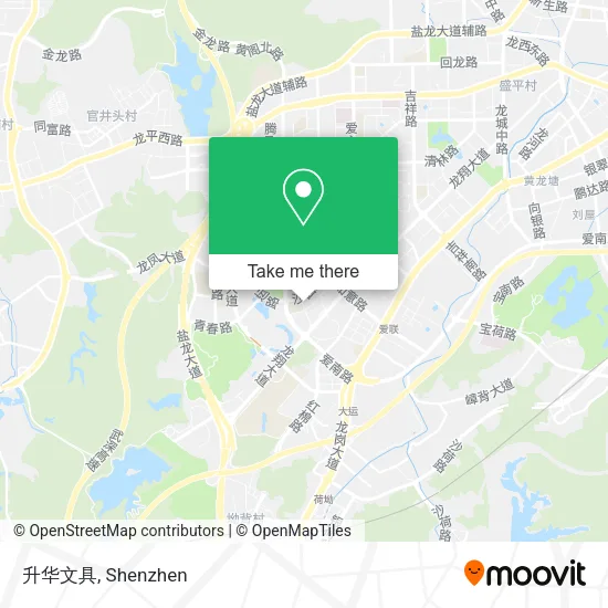升华文具 map