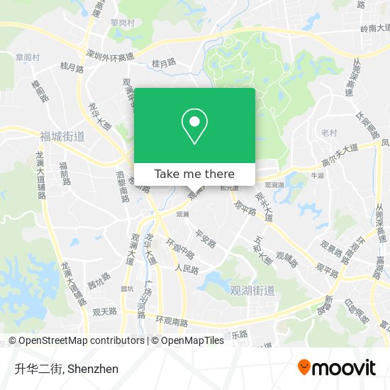 升华二街 map
