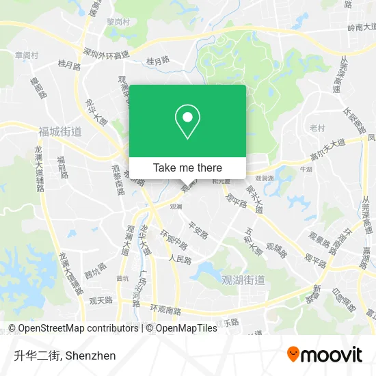 升华二街 map