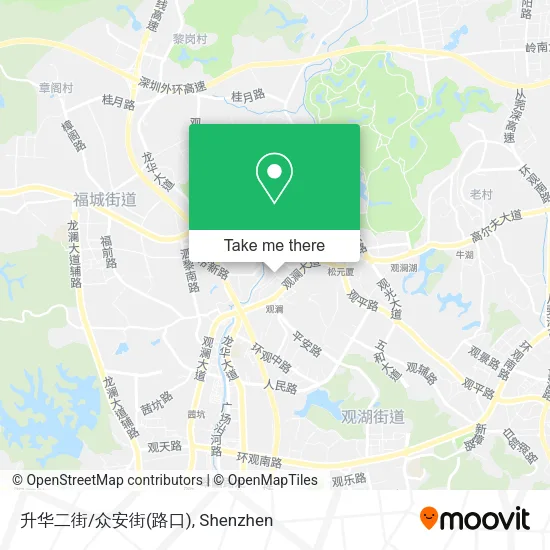 升华二街/众安街(路口) map
