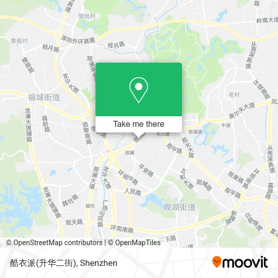 酷衣派(升华二街) map