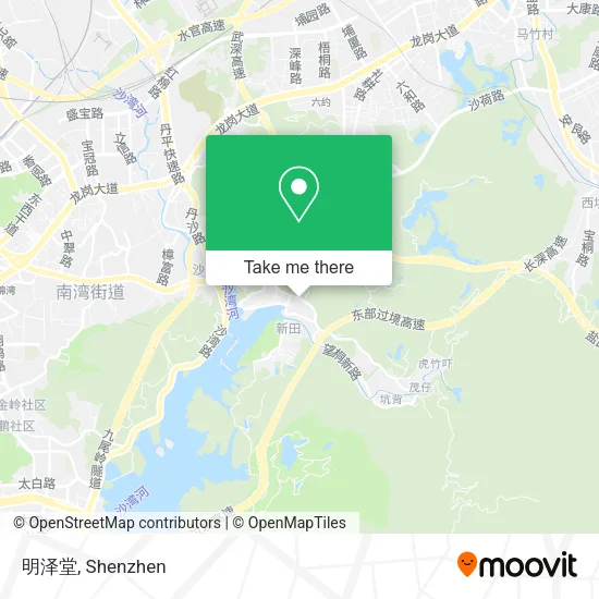 明泽堂 map