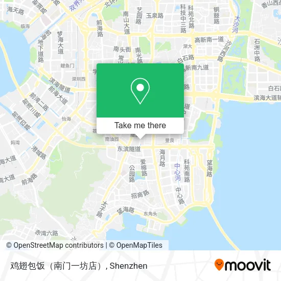 鸡翅包饭（南门一坊店） map
