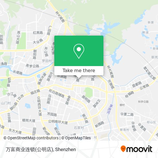 万富商业连锁(公明店) map