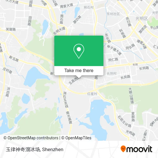 玉律神奇溜冰场 map