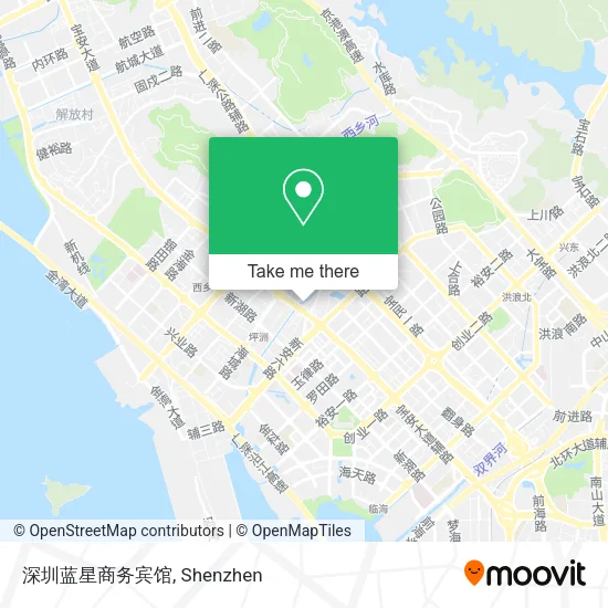 深圳蓝星商务宾馆 map