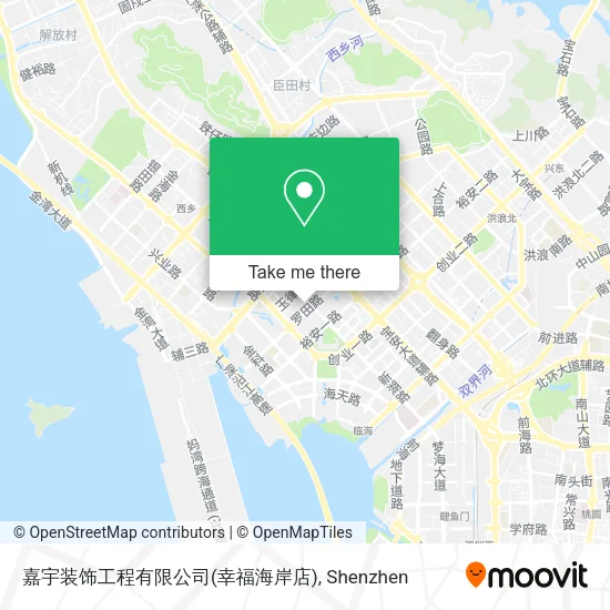 嘉宇装饰工程有限公司(幸福海岸店) map