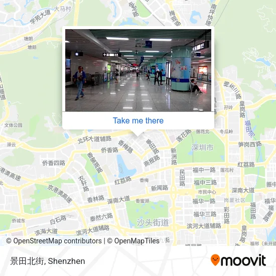 景田北街 map