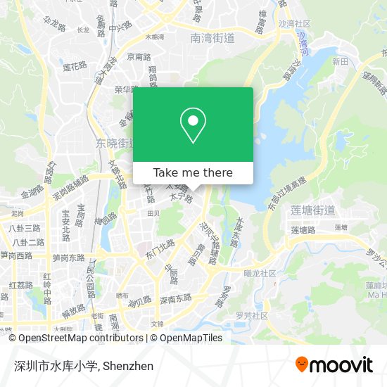 深圳市水库小学 map