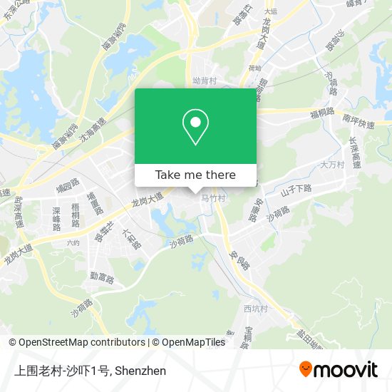 上围老村-沙吓1号 map