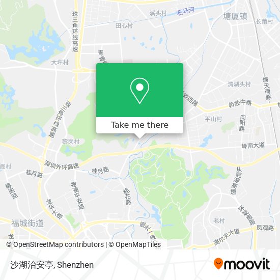 沙湖治安亭 map