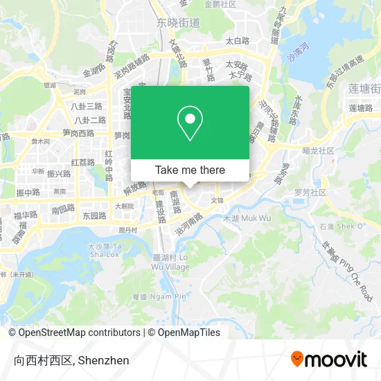 向西村西区 map