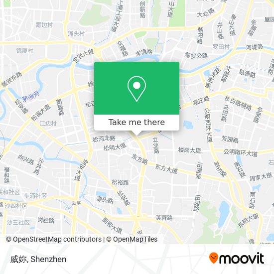威妳 map