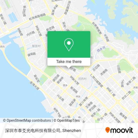 深圳市泰爻光电科技有限公司 map