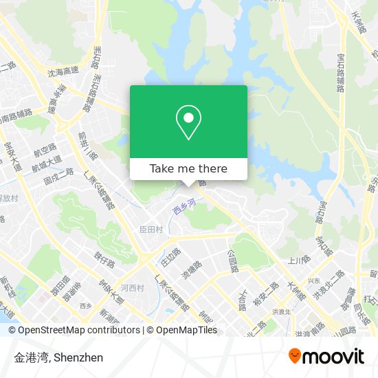 金港湾 map