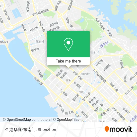 金港华庭-东南门 map