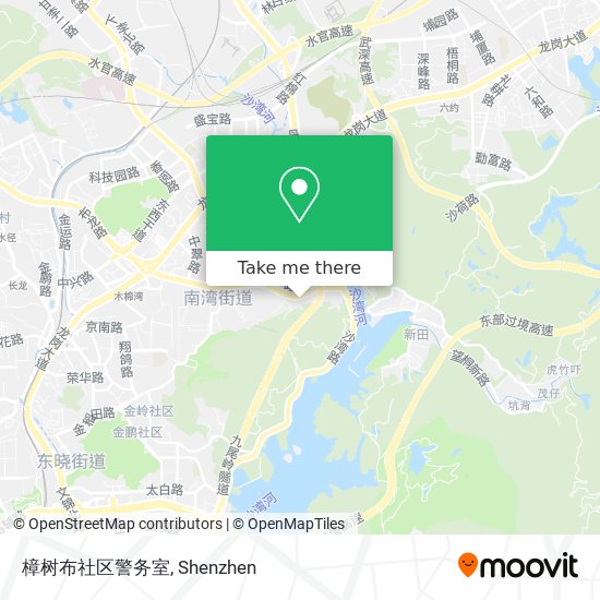 樟树布社区警务室 map