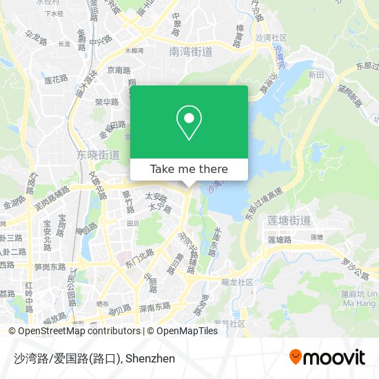 沙湾路/爱国路(路口) map