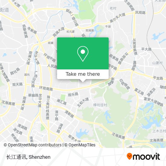 长江通讯 map